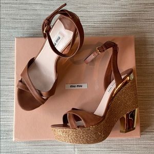 Miu Miu platform shoes